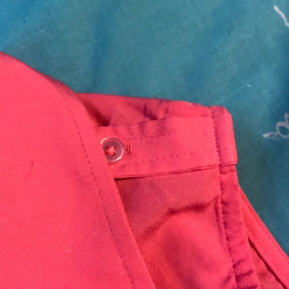 Pink Sleeveless Button Shirt Junior’s Small - Picture 8 of 8